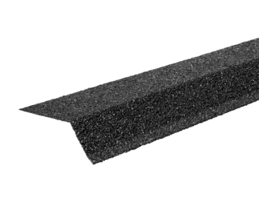 Планка карнизная с гранулятом Shinglas Серый Планка карнизная с гранулятом Shinglas Серый