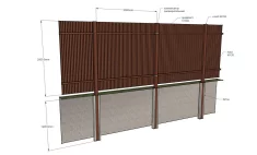 Установка забора из профнастила –это несложная задача, которую сможет осилить любой домашний мастер, оснащенный базовым инструментарием.