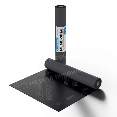 Мембрана гидро-ветрозащитная паропроницаемая АТМОСФЕРА M 110 (1,5х46,66м) Мембрана гидро-ветрозащитная паропроницаемая АТМОСФЕРА M 110 (1,5х46,66м)