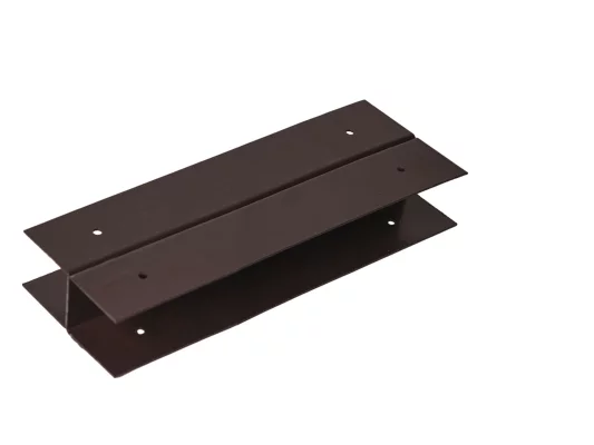 Соединитель грядок 150мм металлический элемент. Коричневый. Соединитель грядок 150мм металлический элемент. Коричневый.
