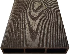 Доска грядочная высокая+теплая. Для клумб, грядок, цветочниц 300х30х2950, Венге, глубокий эмбоссинг