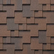 QUIET TILE Гибкая черепица Gallery Латунная медь упаковка 3 кв.м. (1/36)