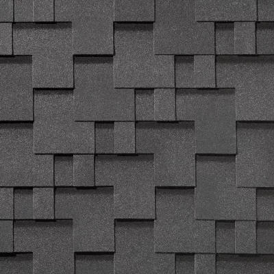 QUIET TILE Гибкая черепица Gallery Серый умбра упаковка 3 кв.м. (1/36) QUIET TILE Гибкая черепица Gallery Серый умбра упаковка 3 кв.м. (1/36)