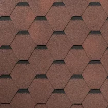 QUIET TILE Гибкая черепица Shadow Карминно-красный упаковка 3 кв.м. (1/36)