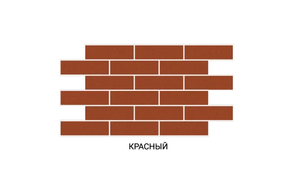 Термопанель ЭКО-М 50мм Красный /Белый Термопанель ЭКО-М 50мм Красный /Белый