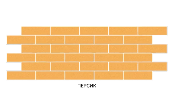 Термопанель СТАНДАРТ 100мм Персик /Белый Термопанель СТАНДАРТ 100мм Персик /Белый