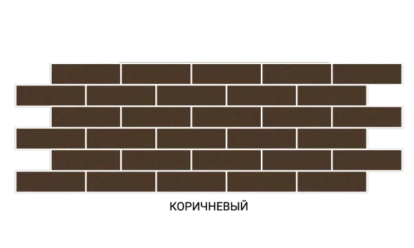 Термопанель СТАНДАРТ 50мм Коричневый /Белый Термопанель СТАНДАРТ 50мм Коричневый /Белый