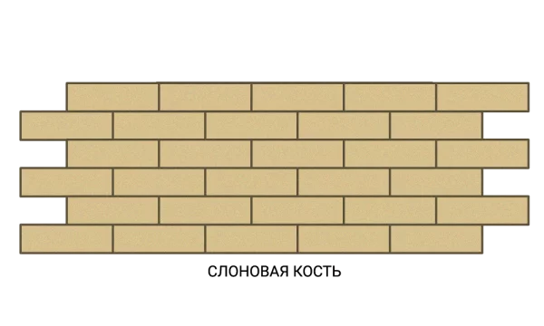 Термопанель СТАНДАРТ 50мм Слоновая кость /Темный Термопанель СТАНДАРТ 50мм Слоновая кость /Темный