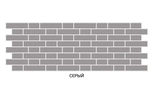 Термопанель Баварская кладка 100мм Серый /Белый Термопанель Баварская кладка 100мм Серый /Белый