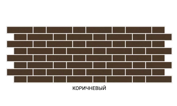 Термопанель Баварская кладка 100мм Коричневый /Белый Термопанель Баварская кладка 100мм Коричневый /Белый