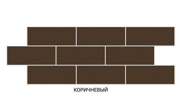 Термопанель Под камень 100мм Коричневый /Белый Термопанель Под камень 100мм Коричневый /Белый