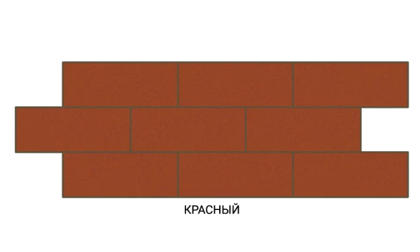 Термопанель Под камень 100мм Красный /Темный Термопанель Под камень 100мм Красный /Темный