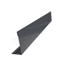 Планка угла усиливающая для забора 40х20 х 3000 (ПЭМАД-01-7024\7024-0.4)