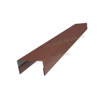 Планка крышки забора 60мм 35х65 х 3000 (ПЭ-01-8017-0.45)