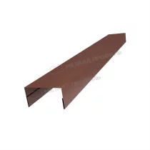 Планка крышки забора 60мм 35х65 х 3000 (ПЭМАД-01-8017\8017-0.4)