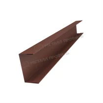 Планка стойки забора 60мм 35х60 х 3000 (ПЭД-01-8017\8017-0.45)