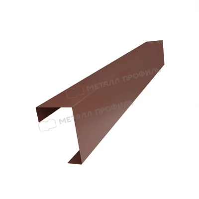 Планка угла декоративная на столб 40мм 42х62 х 3000 (ПЭД-01-8017\8017-0.45) Планка угла декоративная на столб 40мм 42х62 х 3000 (ПЭД-01-8017\8017-0.45)