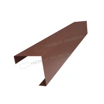 Планка угла декоративная на столб 60мм 62х62 х 2000 (ПЭД-01-8017\8017-0.45)