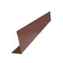 Планка угла усиливающая для забора 40х20 х 3000 (ПЭМАД-01-8017\8017-0.4)