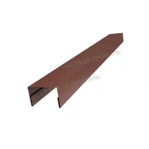 Планка крышки забора 40мм 30х45 х 2500 (ПЭД-01-8017\8017-0.45)