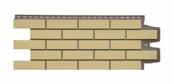 Фасадные панели Клинкерный кирпич Design Plus ваниль с темно-бежевым швом Grand Line