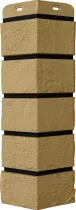 Угол Grand Line Состаренный кирпич Design песочный со швом RAL 9005
