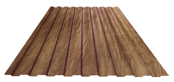 Профлист С8 Экостил глянцевый Сосна 0.5 мм-1 Профлист С8 Экостил глянцевый Сосна 0.5 мм-1