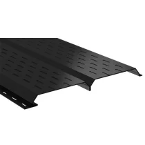 Софит перфорированный Lбрус-XL-14х335 (VikingMP E-20-9005-0.5) Глубокий черный