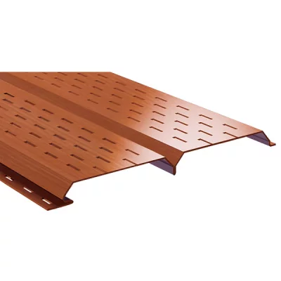 Софит Lбрус Кедр ТЕКСТУРИРОВАННЫЙ ECOSTEEL 0.5 мм 15х240 Софит Lбрус Кедр ТЕКСТУРИРОВАННЫЙ ECOSTEEL 0.5 мм 15х240