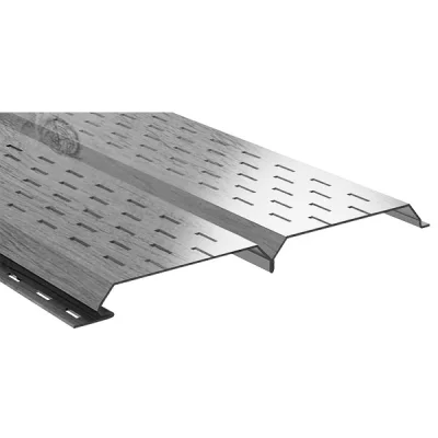 Софит Lбрус Беленый Дуб ECOSTEEL 0.5 мм 15х240 Софит Lбрус Беленый Дуб ECOSTEEL 0.5 мм 15х240