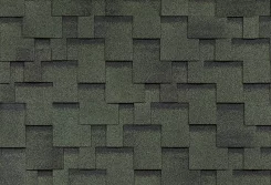 Гибкая черепица Shinglas Финская Аккорд Зеленый