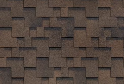 Гибкая черепица Shinglas Финская Аккорд Коричневый