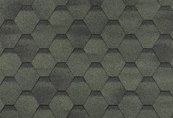 Гибкая черепица Shinglas Финская Соната Зеленый