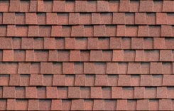 Гибкая черепица Shinglas Многослойная Ранчо Красный