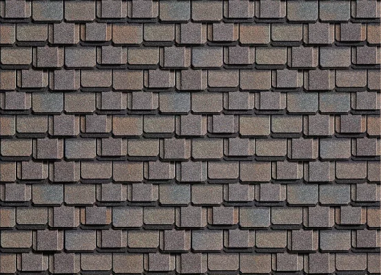 Гибкая черепица Shinglas Многослойная Континент Европа