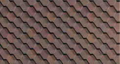 Гибкая черепица Shinglas Многослойная Вестерн Каньон