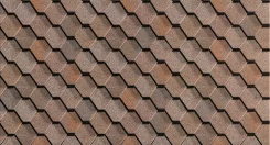 Гибкая черепица Shinglas Многослойная Вестерн Клондайк