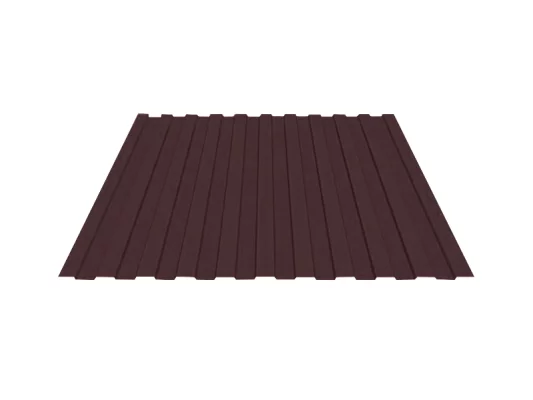 Профнастил МП10 Полиэстр 0.45 мм ГОСТ RAL 3009 Красная окись-1 Профнастил МП10 Полиэстр 0.45 мм ГОСТ RAL 3009 Красная окись-1