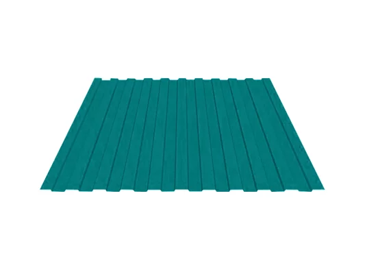 Профлист МП10 Полиэстер 0.45 мм RAL 5021 Синяя вода-1 Профлист МП10 Полиэстер 0.45 мм RAL 5021 Синяя вода-1