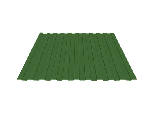 Профнастил МП10 Полиэстр 0,5 мм ТУ RAL 6002 Зеленый лист-1 Профнастил МП10 Полиэстр 0,5 мм ТУ RAL 6002 Зеленый лист-1
