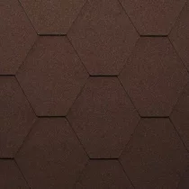 Гибкая черепица Katepal CLASSIC-KL коричневая