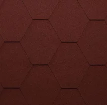 Гибкая черепица Katepal CLASSIC-KL однослойная красная