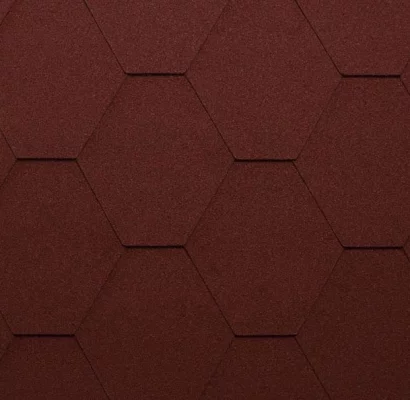 Гибкая черепица Katepal CLASSIC-KL однослойная красная Гибкая черепица Katepal CLASSIC-KL однослойная красная