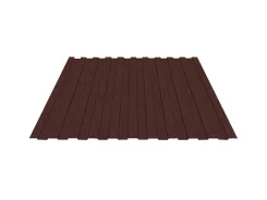 Профнастил МП10 Полиэстр 0.45 мм ТУ RAL 8017 Коричневый шоколад