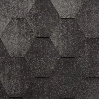 Гибкая черепица Katepal Jazzy серая Гибкая черепица Katepal Jazzy серая