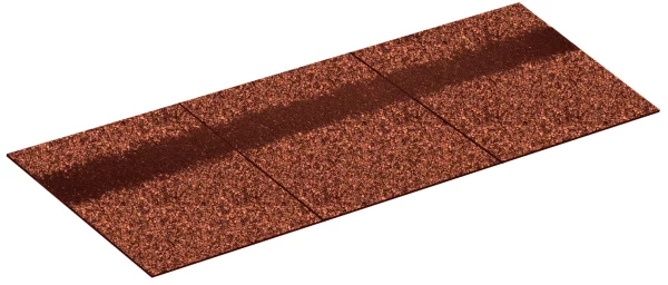 Коньково-карнизная черепица Shinglas Севилья-1 Коньково-карнизная черепица Shinglas Севилья-1