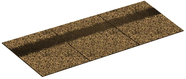 Коньково-карнизная черепица Shinglas Плато-1 Коньково-карнизная черепица Shinglas Плато-1