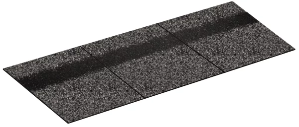 Коньково-карнизная черепица Shinglas Прерия-1 Коньково-карнизная черепица Shinglas Прерия-1