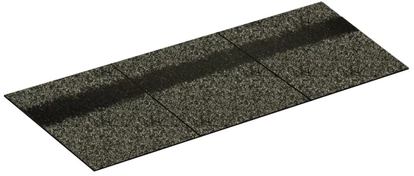 Коньково-карнизная черепица Shinglas Индиго-1 Коньково-карнизная черепица Shinglas Индиго-1