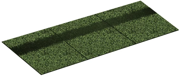 Коньково-карнизная черепица Shinglas Малахит Коньково-карнизная черепица Shinglas Малахит